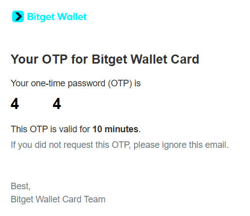 Bitget Wallet Card