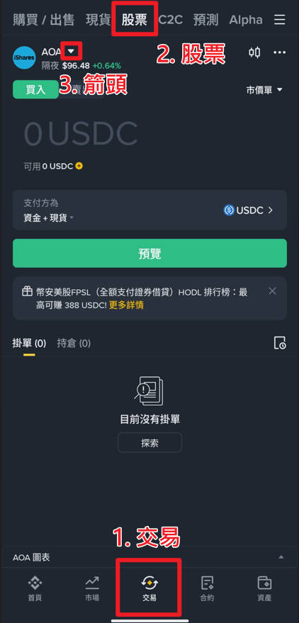 幣安美股